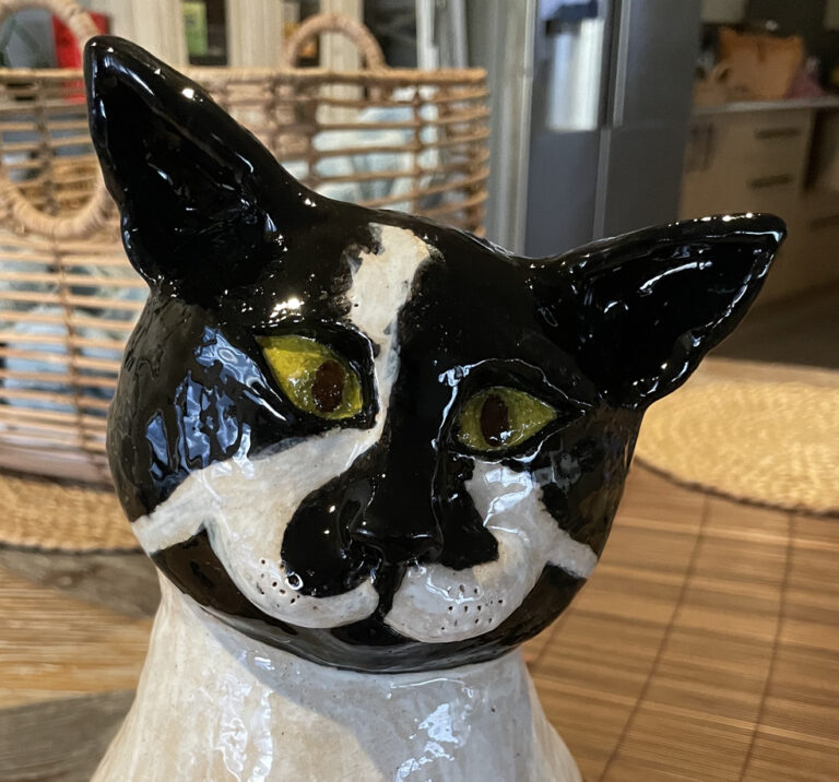 A Pottery Urn for An Amazing Cat