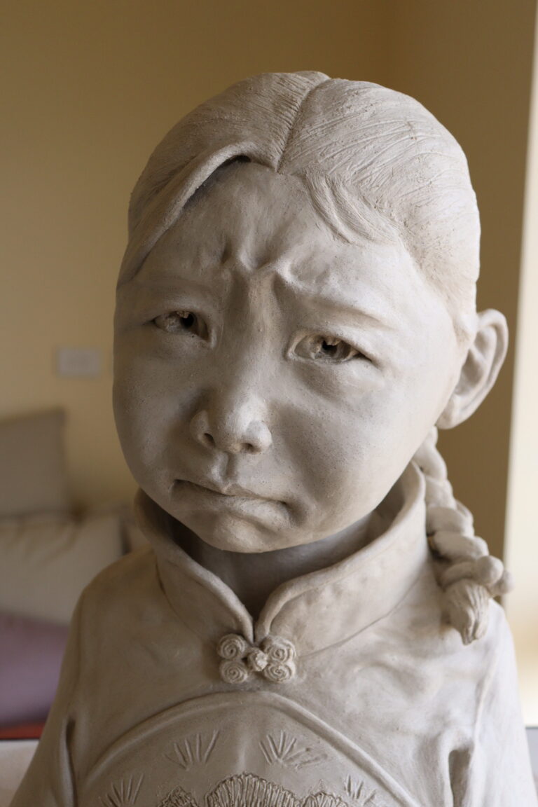Child-Bride Ceramic Sculpture